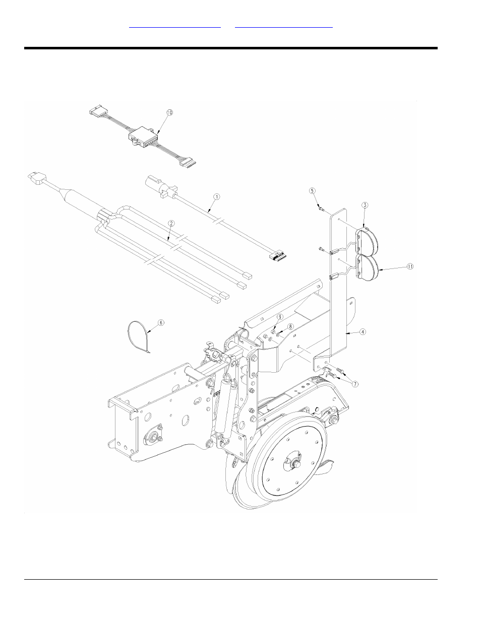 Lights (yp3p425a s/n b1013m+)(yp3p625a s/n, B1028p+)(yp825a s/n b1120r+) | Great Plains YP825A3P Parts Manual User Manual | Page 26 / 144