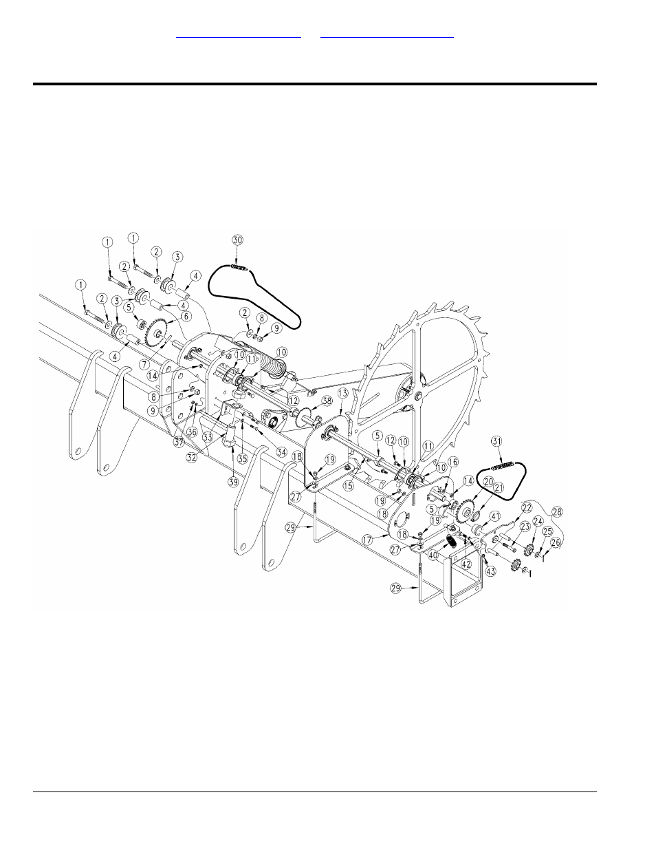 Contact drive (yp3p425a s/n b1005m+) (yp3p625a s/n, B1007p+) (yp3p825a s/n b1008r+) | Great Plains YP825A3P Parts Manual User Manual | Page 34 / 144