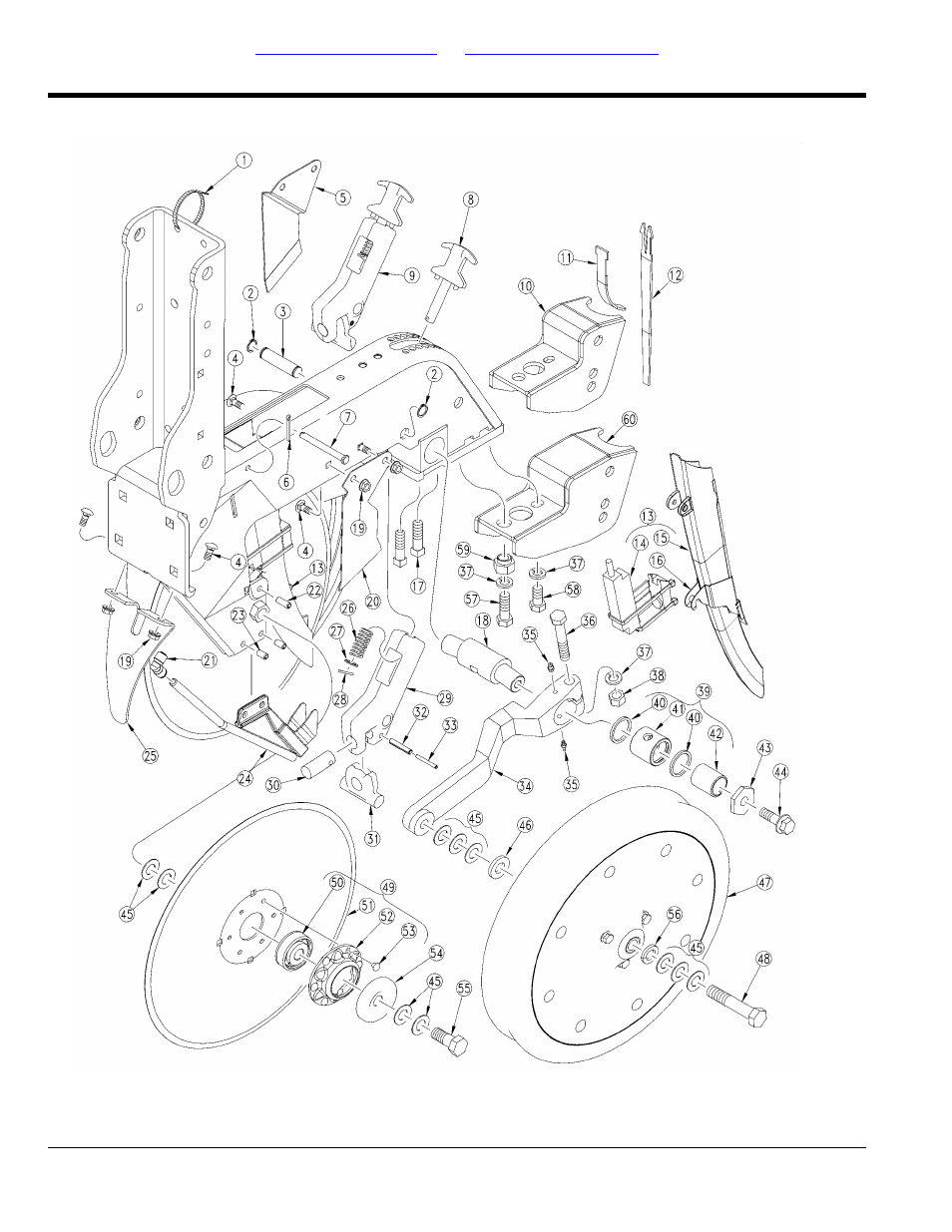 Opener body, Table of contents part number index opener body | Great Plains YP825A3P Parts Manual User Manual | Page 56 / 144