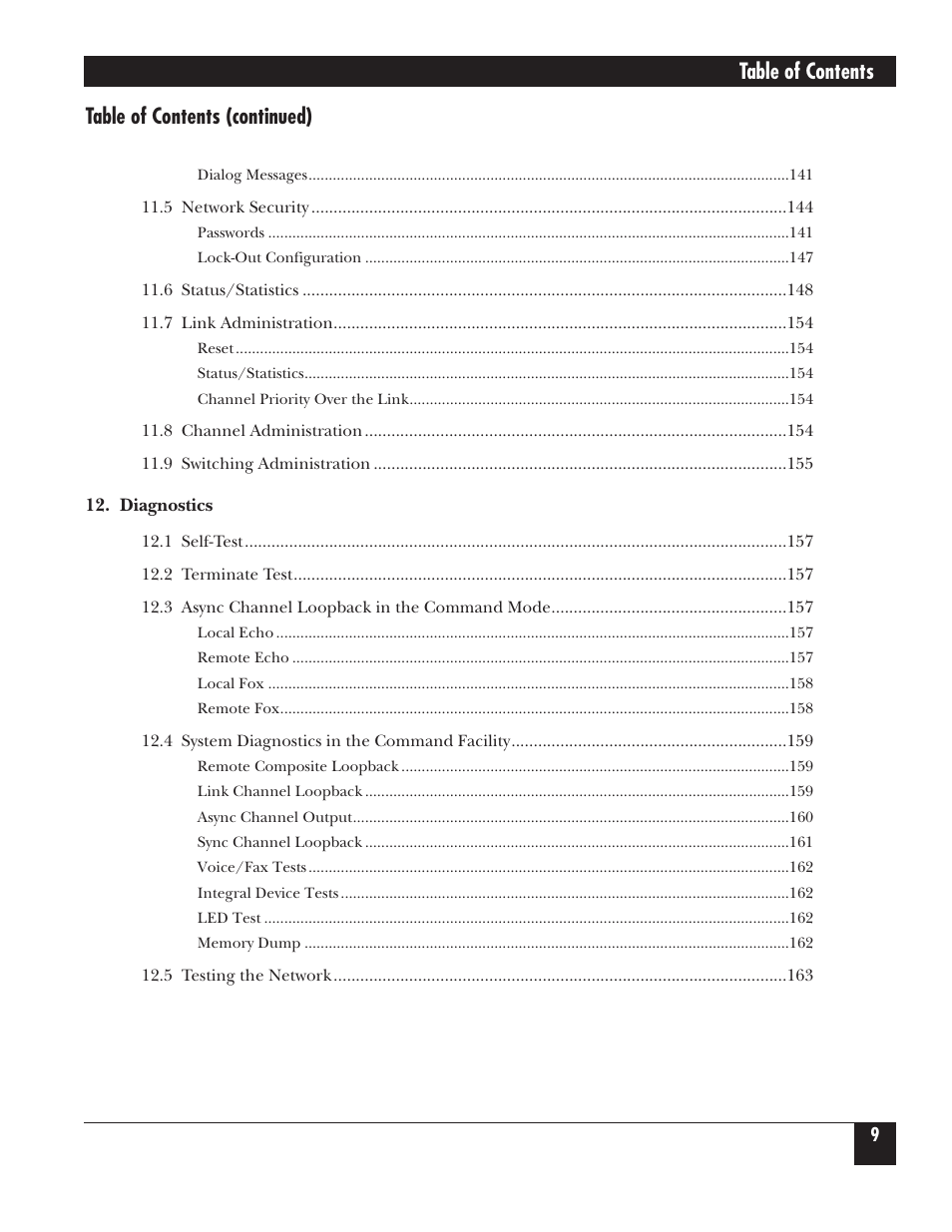 Black Box 5000 User Manual | Page 10 / 268