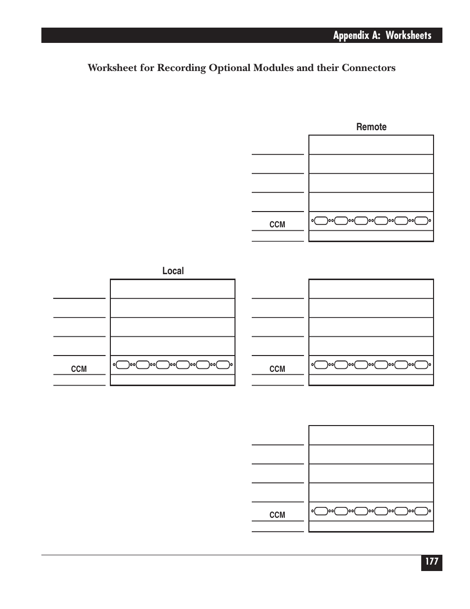 Black Box 5000 User Manual | Page 179 / 268