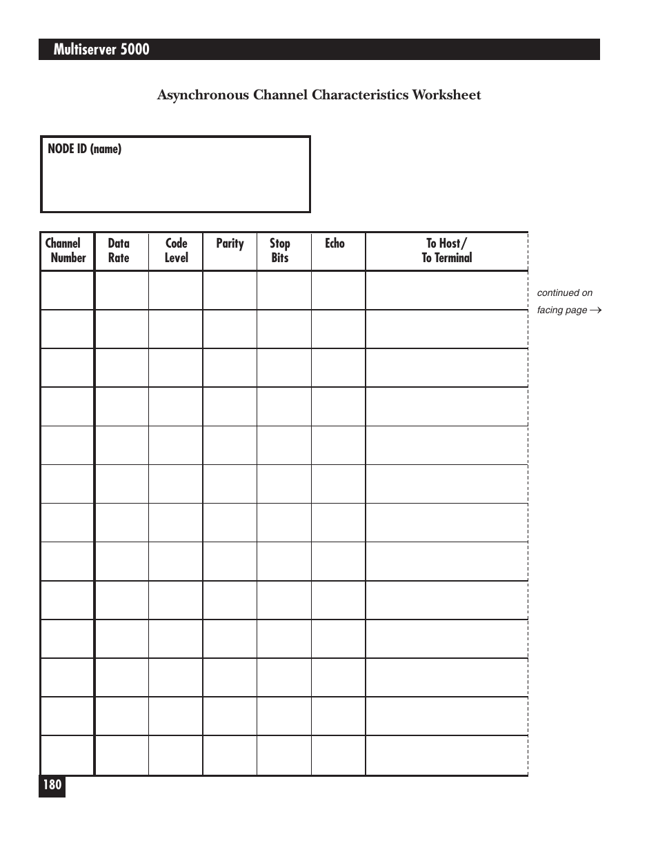Black Box 5000 User Manual | Page 182 / 268