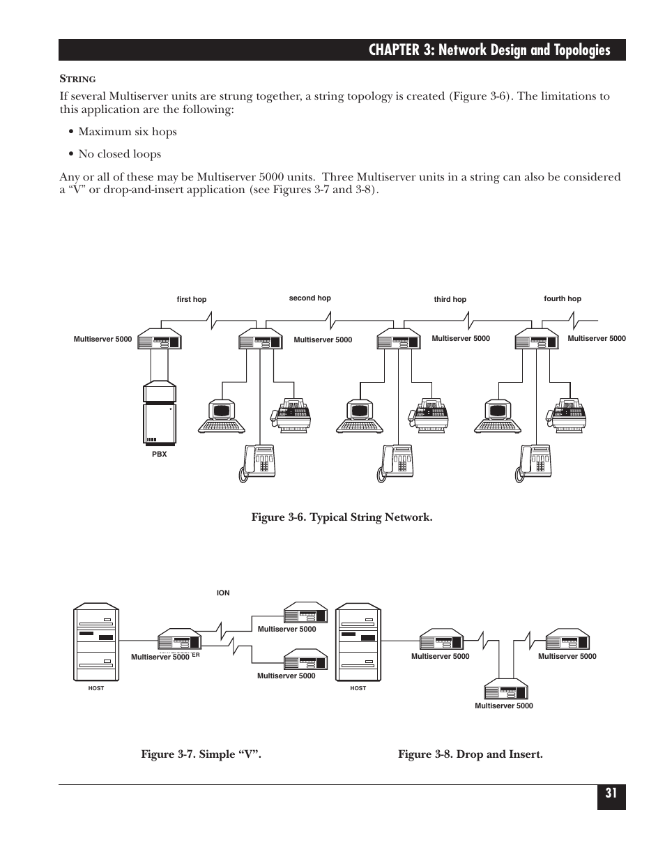 Chapter 3: network design and topologies | Black Box 5000 User Manual | Page 33 / 268