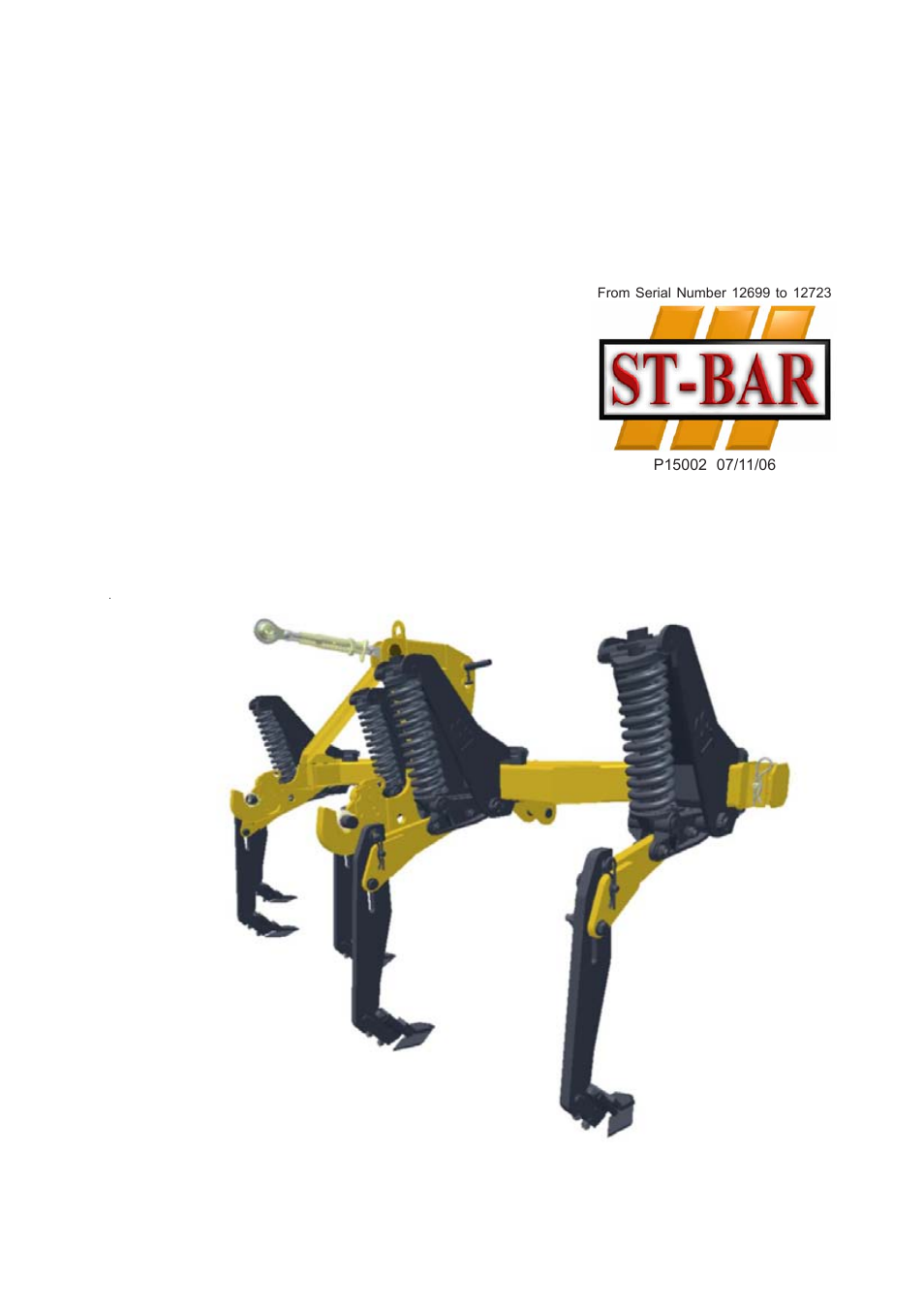 Great Plains P15002 Serial No 12699 to 12723 User Manual | 32 pages