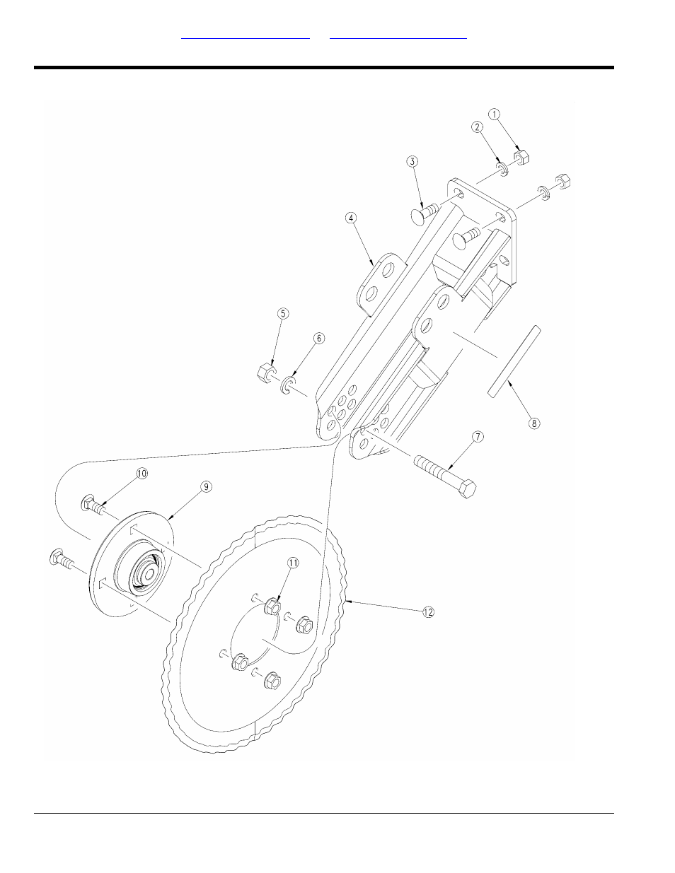 Coulter blade unit mount | Great Plains 3S-4010HDF Parts Manual User Manual | Page 100 / 154