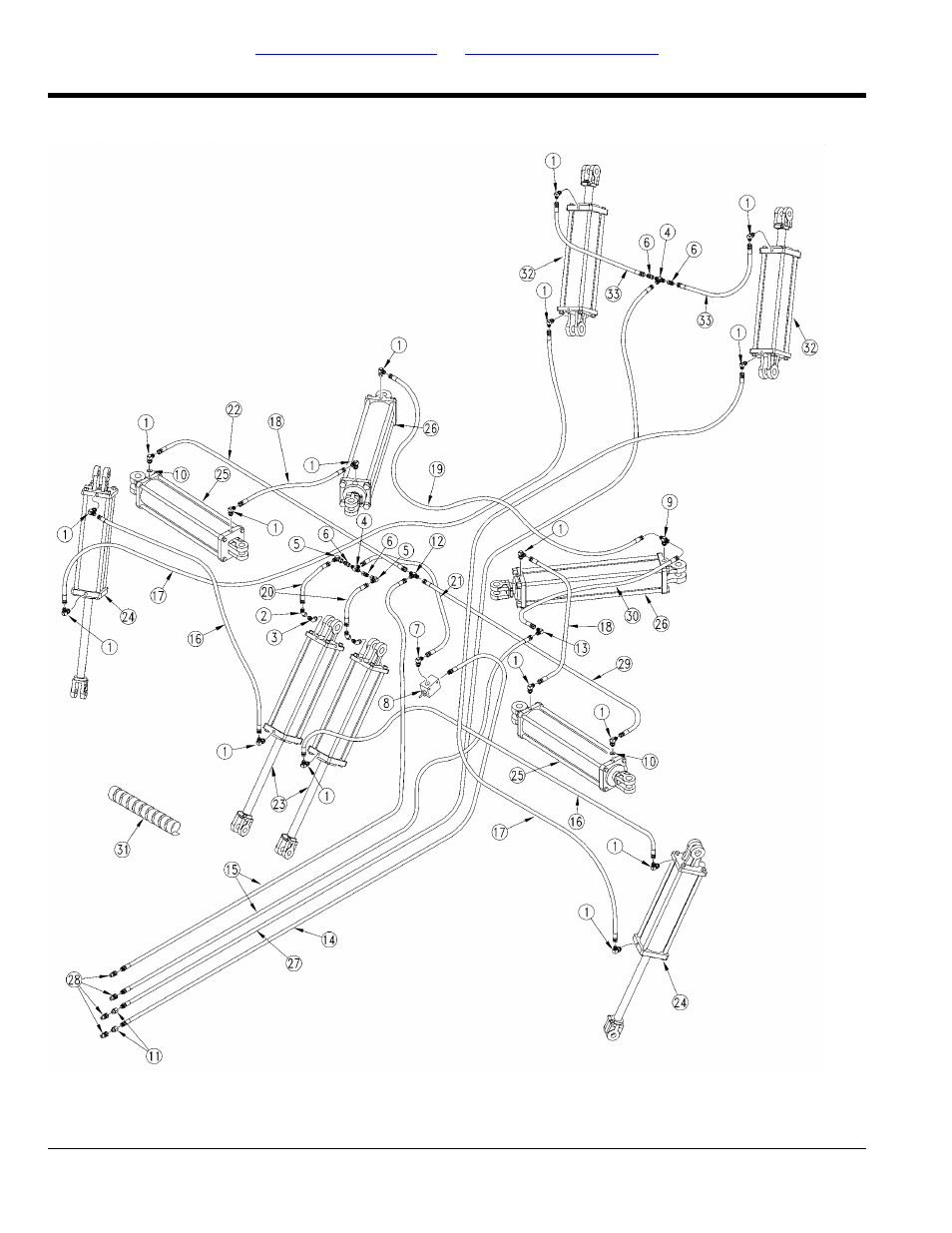 Hydraulics, Lift and fold hydraulics | Great Plains 3S-4010HDF Parts Manual User Manual | Page 116 / 154