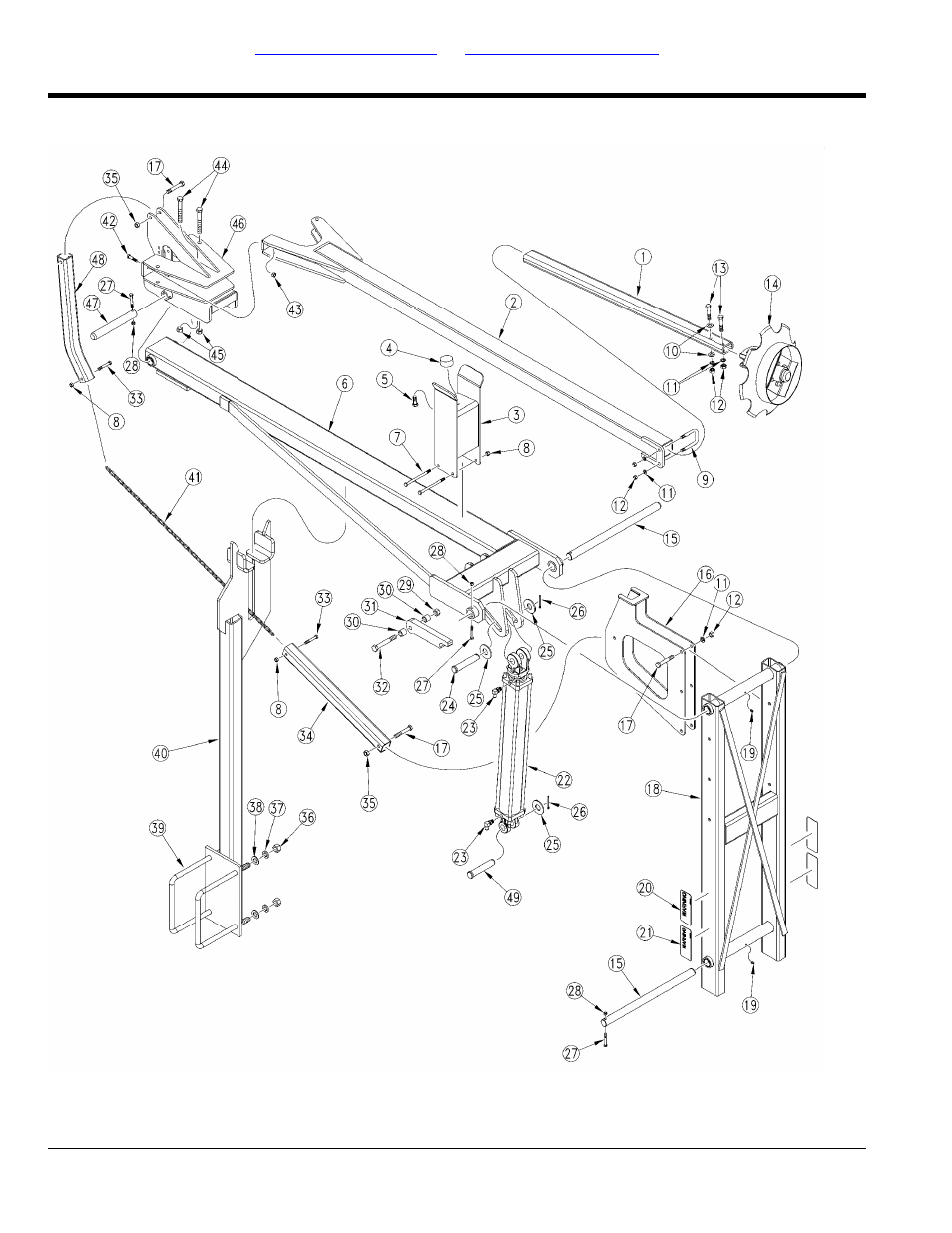 Marker, Marker arm, Table of contents part number index marker arm | Great Plains 3S-4010HDF Parts Manual User Manual | Page 138 / 154
