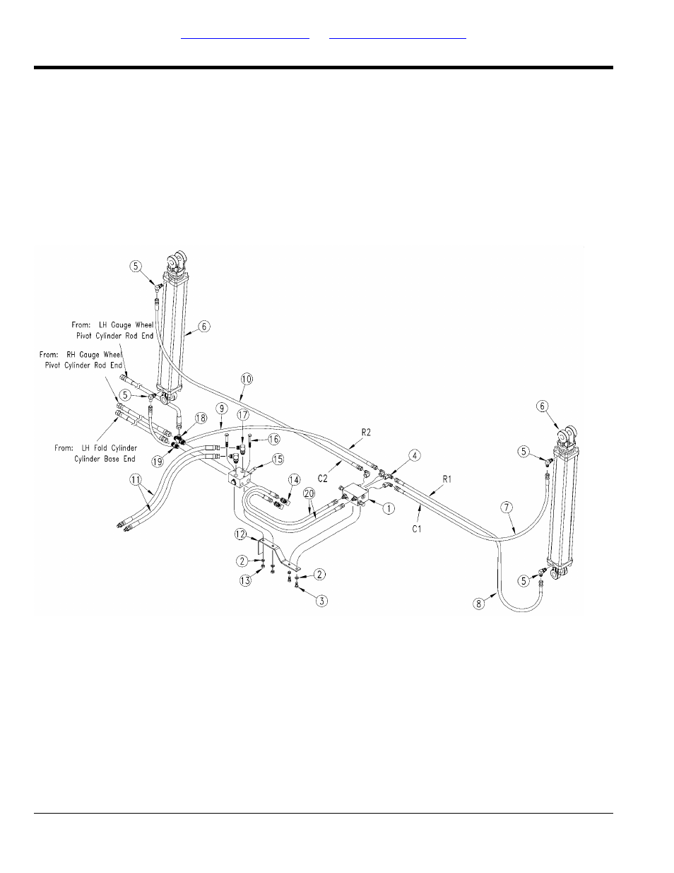 Dual marker hydraulics | Great Plains 3S-4010HDF Parts Manual User Manual | Page 144 / 154