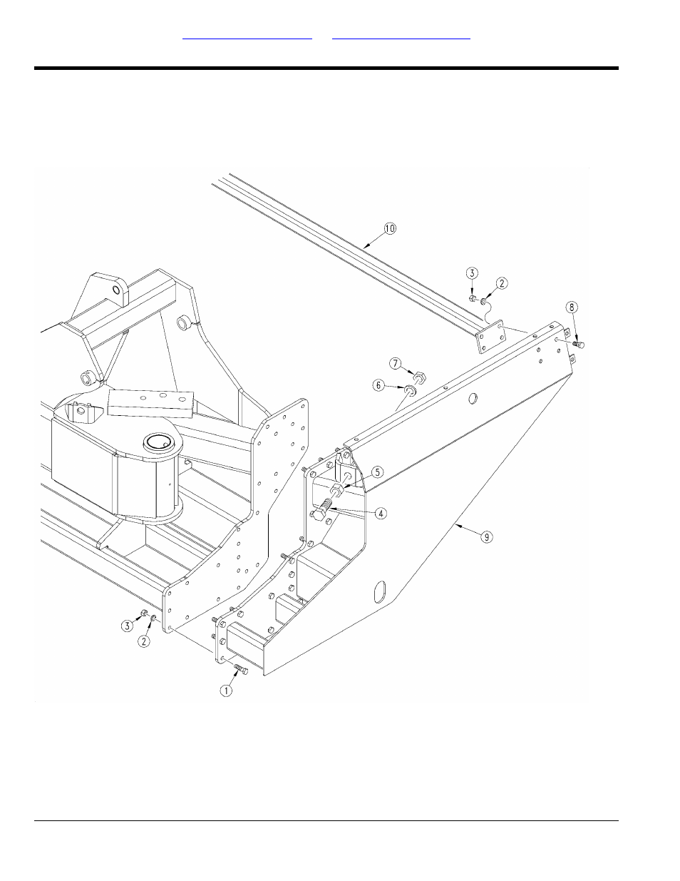 Wing frame extension mount | Great Plains 3S-4010HDF Parts Manual User Manual | Page 40 / 154