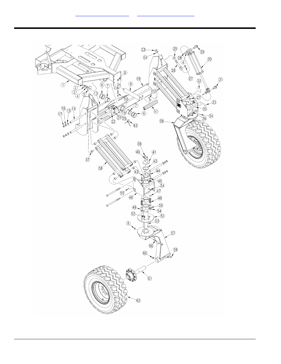 Rear axle assembly | Great Plains 3S-4010HDF Parts Manual User Manual | Page 68 / 154