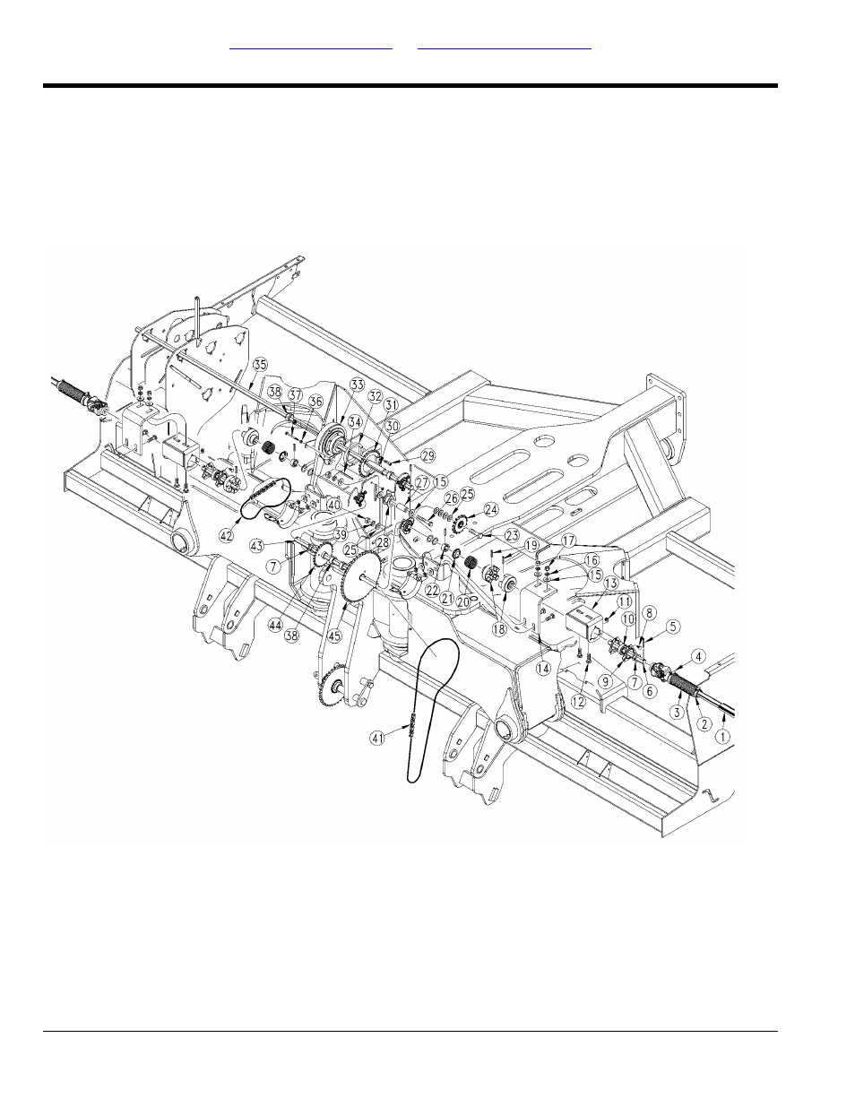 Drive, Table of contents part number index drive | Great Plains 3S-4010HDF Parts Manual User Manual | Page 74 / 154