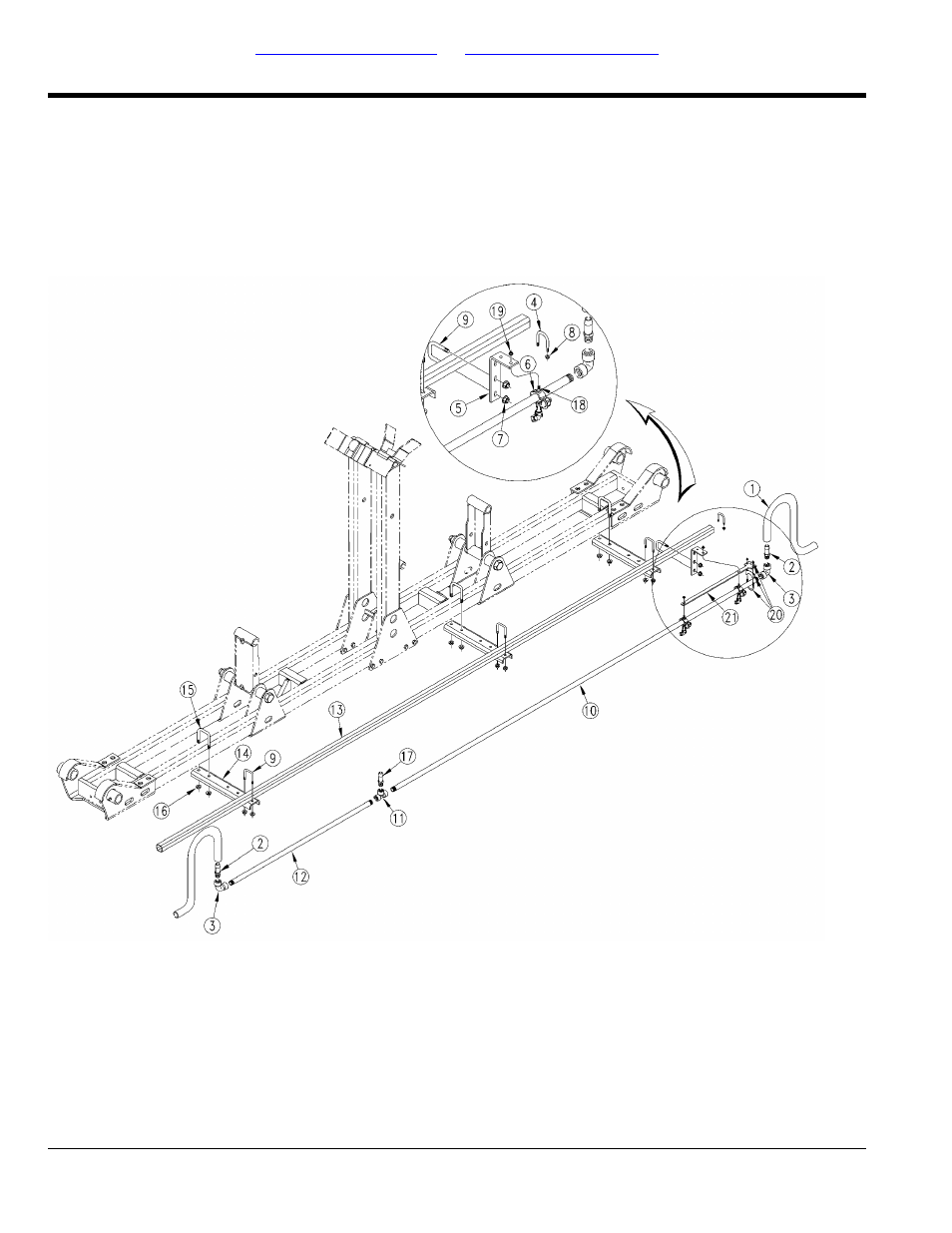 Spray kits, Center section spray kit | Great Plains CF600 Parts Manual User Manual | Page 46 / 74
