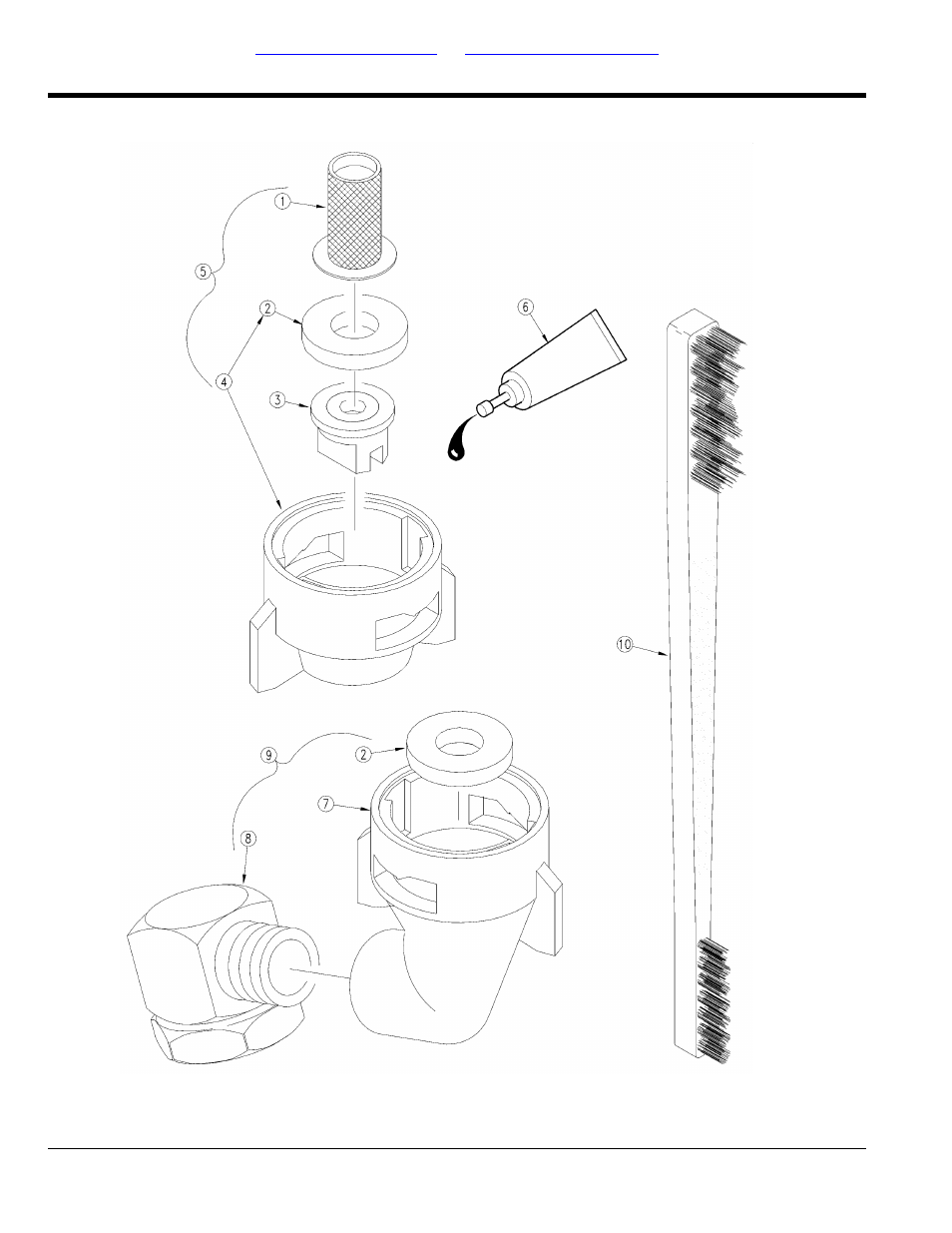 Nozzle assembly | Great Plains CF600 Parts Manual User Manual | Page 54 / 74