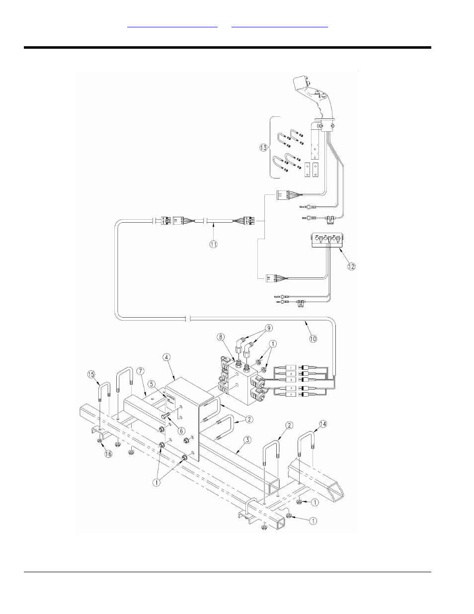 Electric-hydraulic control | Great Plains CF600 Parts Manual User Manual | Page 68 / 74