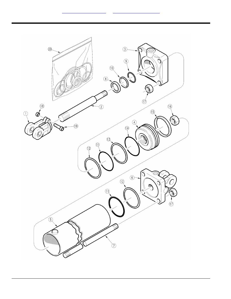 Hydraulic cylinder (810-221c) (s/n 1022uu+) | Great Plains 3N-3020 Parts Manua User Manual | Page 102 / 146