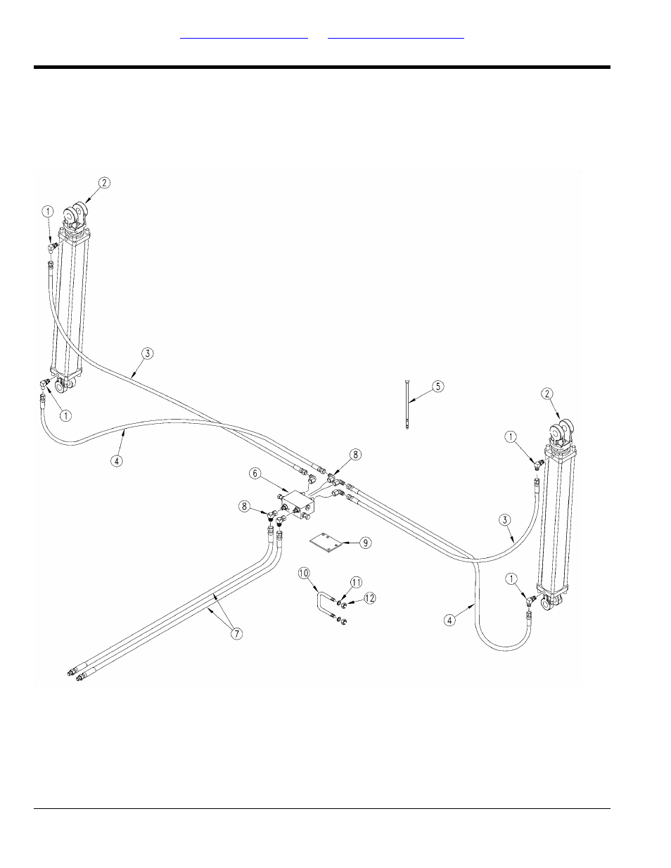 Dual marker hydraulics | Great Plains 3N-3020 Parts Manua User Manual | Page 122 / 146