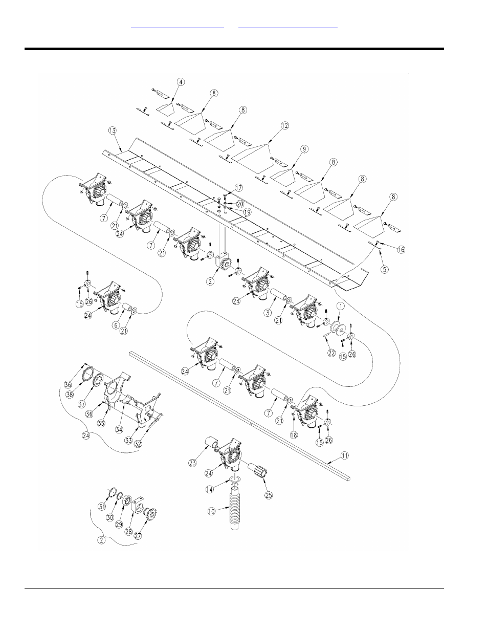 Feeder cup tray (10" rh) | Great Plains 3N-3020 Parts Manua User Manual | Page 34 / 146