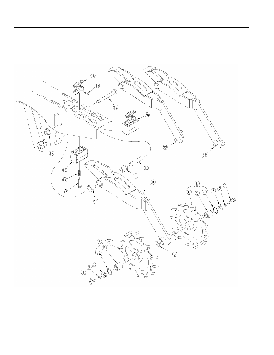 2" x 12 1/2" double press wheel (part 1) | Great Plains 3N-3020 Parts Manua User Manual | Page 80 / 146