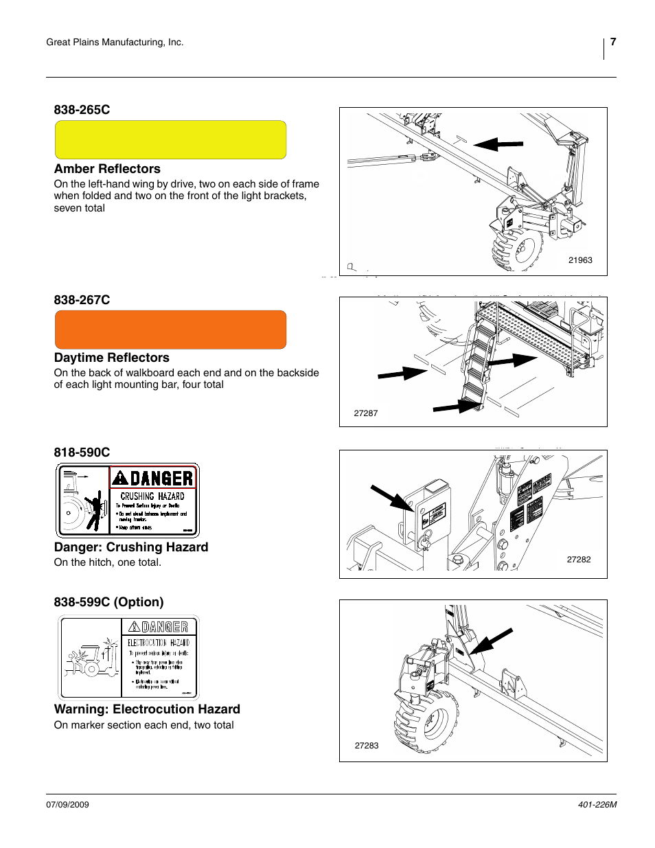 Great Plains YP1625 Operator Manual User Manual | Page 11 / 134