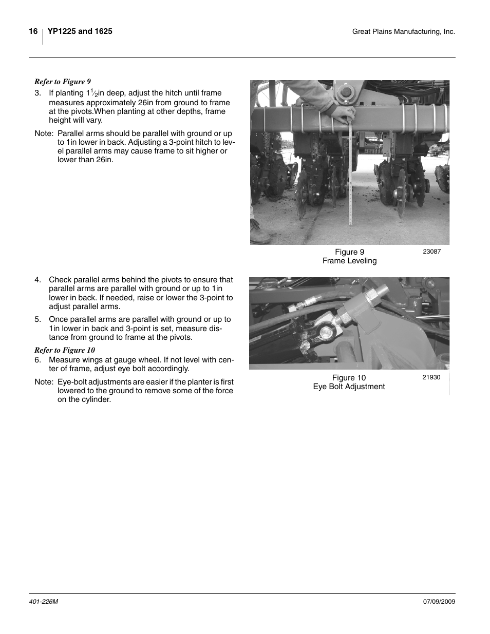 Great Plains YP1625 Operator Manual User Manual | Page 20 / 134