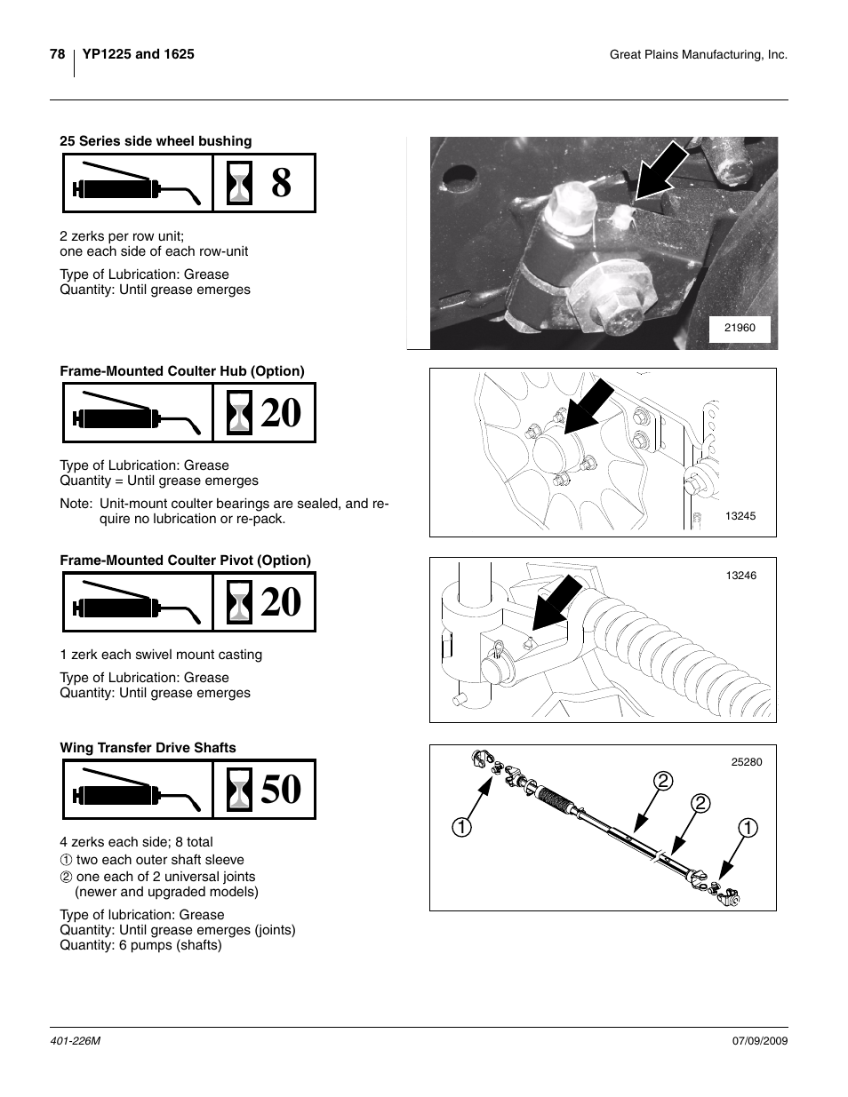 Great Plains YP1625 Operator Manual User Manual | Page 82 / 134