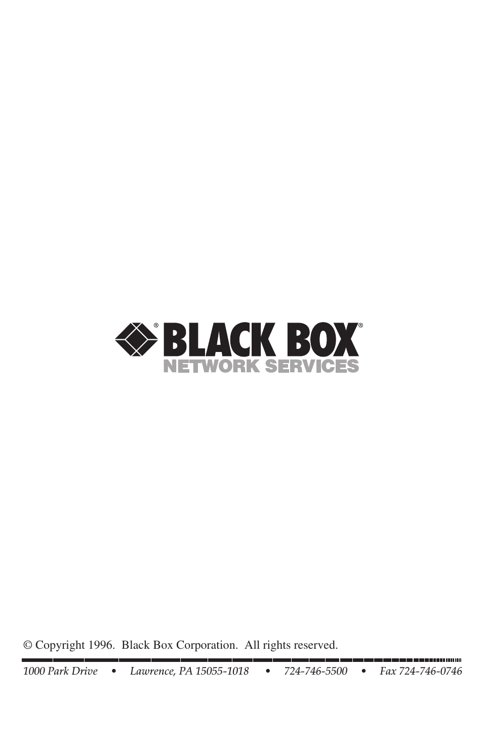 Black Box LE073AE-R2 User Manual | Page 26 / 26