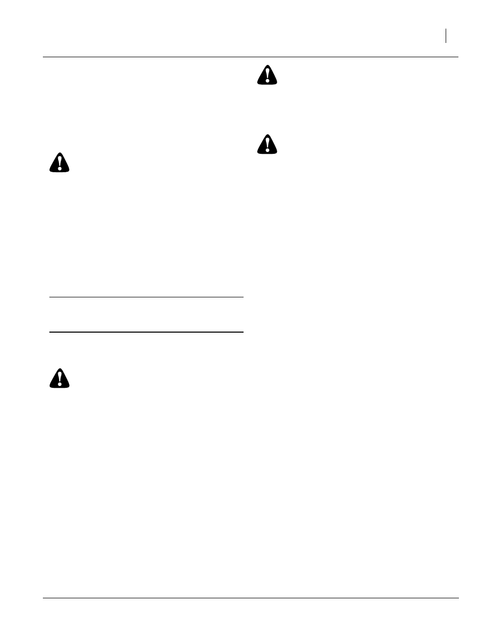 Warning, Caution | Great Plains TA520S Operator Manual User Manual | Page 25 / 66