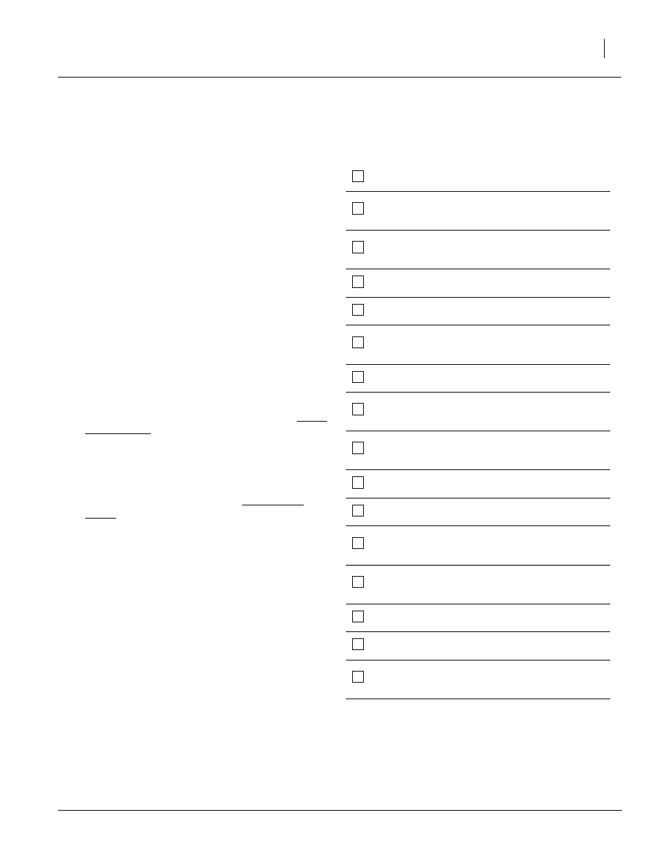Operating checklist | Great Plains TA520S Operator Manual User Manual | Page 55 / 66