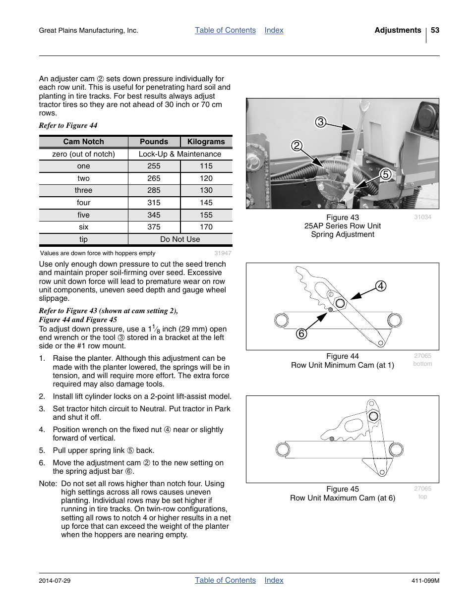 Great Plains 3P4025AH Operator Manual User Manual | Page 57 / 132