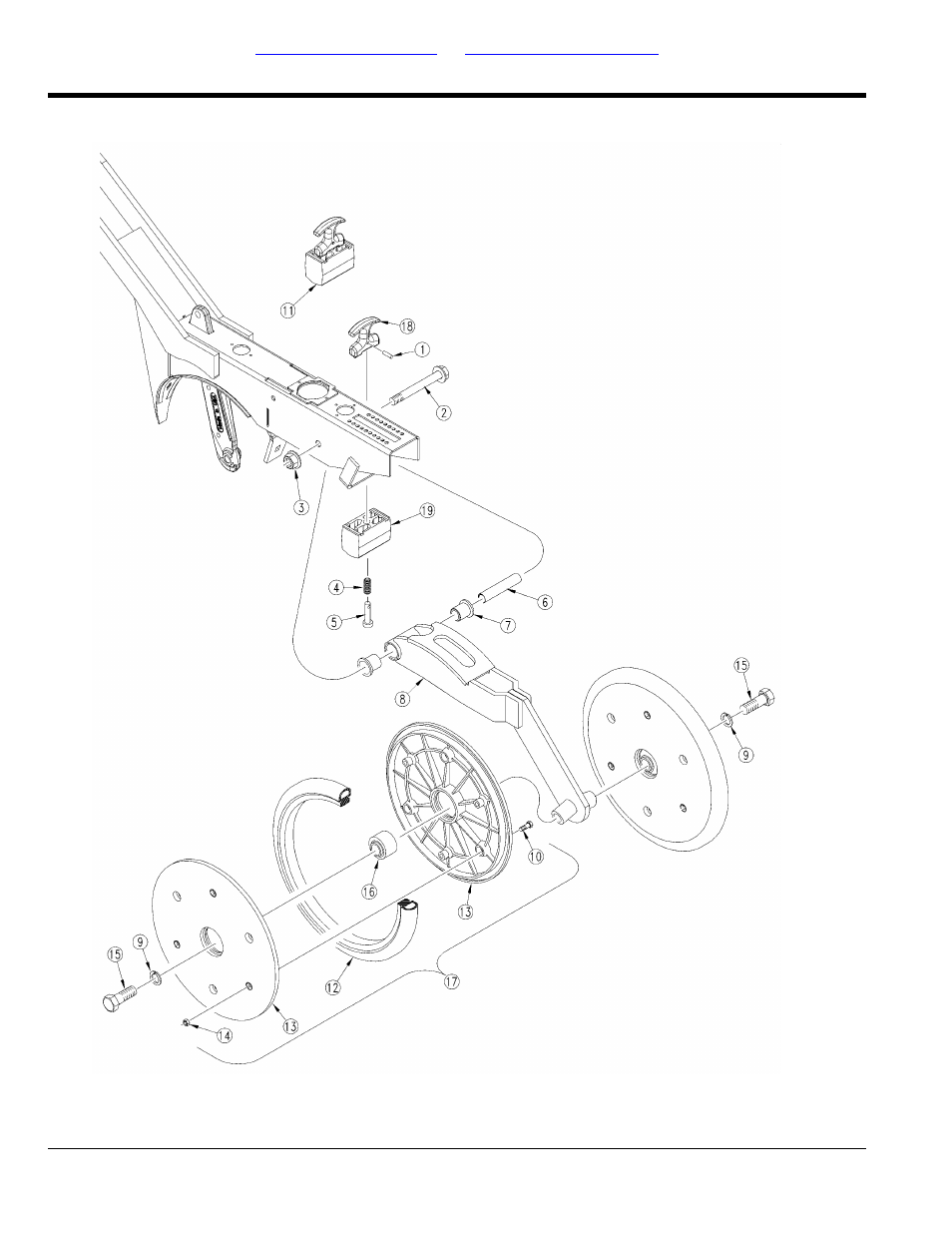 Press wheels, 1" x 12" double press wheel | Great Plains NTA3007 Parts Manua User Manual | Page 124 / 164