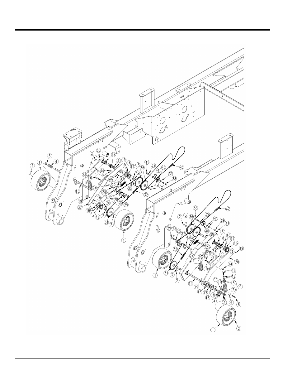 Drive, Contact drive, Table of contents part number index contact drive | Great Plains NTA3007 Parts Manua User Manual | Page 46 / 164