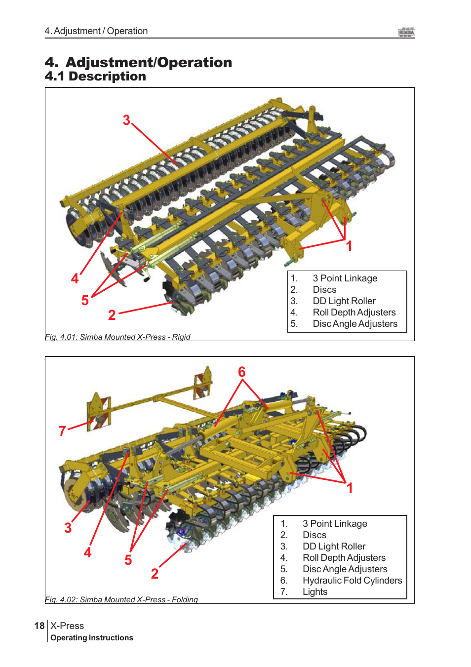 Adjustment/operation | Great Plains P15843 Serial No 18007975 User Manual | Page 18 / 34