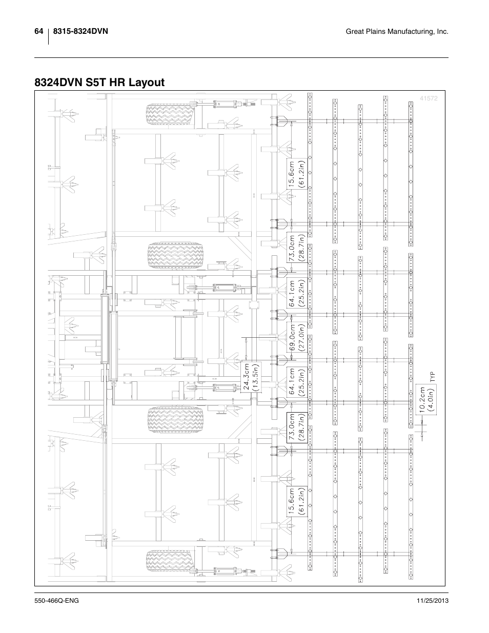 8324dvn s5t hr layout | Great Plains DVN8324 Assembly Manual User Manual | Page 68 / 74