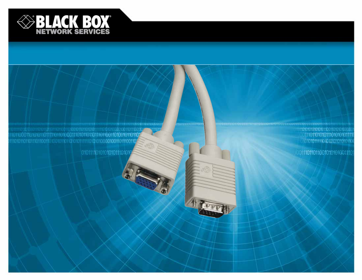 Black Box VGA Video Cable User Manual | 3 pages