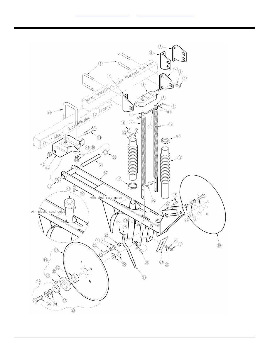 Straight arm fertilizer opener | Great Plains 3SF45 Parts Manual User Manual | Page 114 / 224