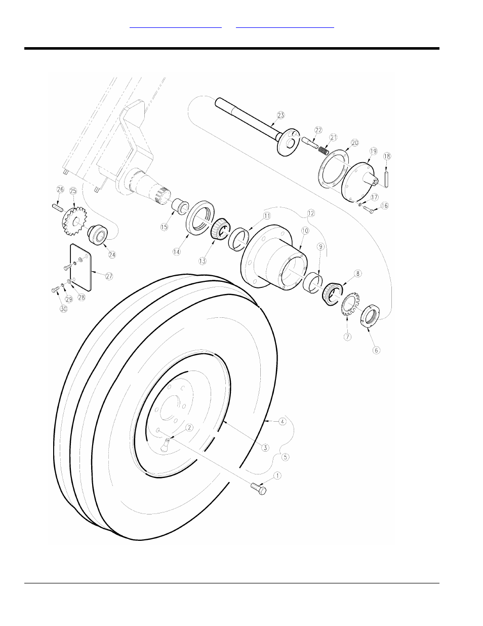 Lock out hub single drive assembly | Great Plains 3SF45 Parts Manual User Manual | Page 28 / 224