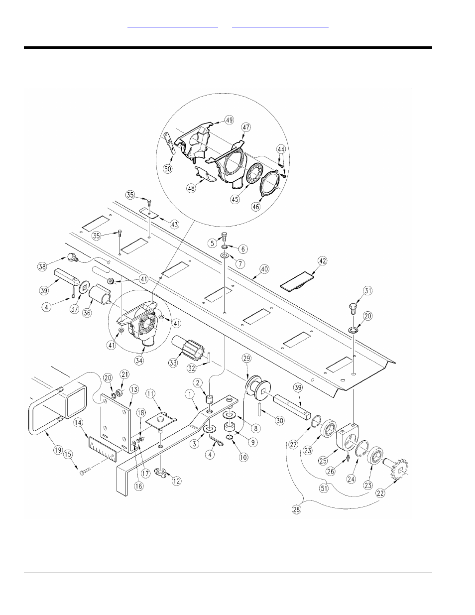 Metering system, Feeder cup channel, 36' drills | Great Plains 3SF45 Parts Manual User Manual | Page 56 / 224