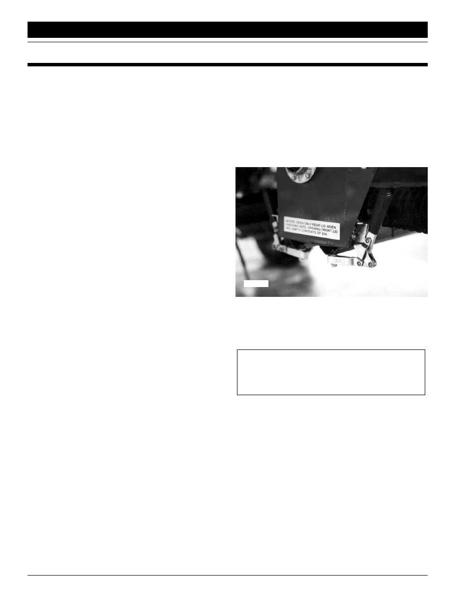 Section 2 operating instructions, General description, Prestart checklist | Filling the cart | Great Plains ADC1150 Operator Manual User Manual | Page 16 / 57