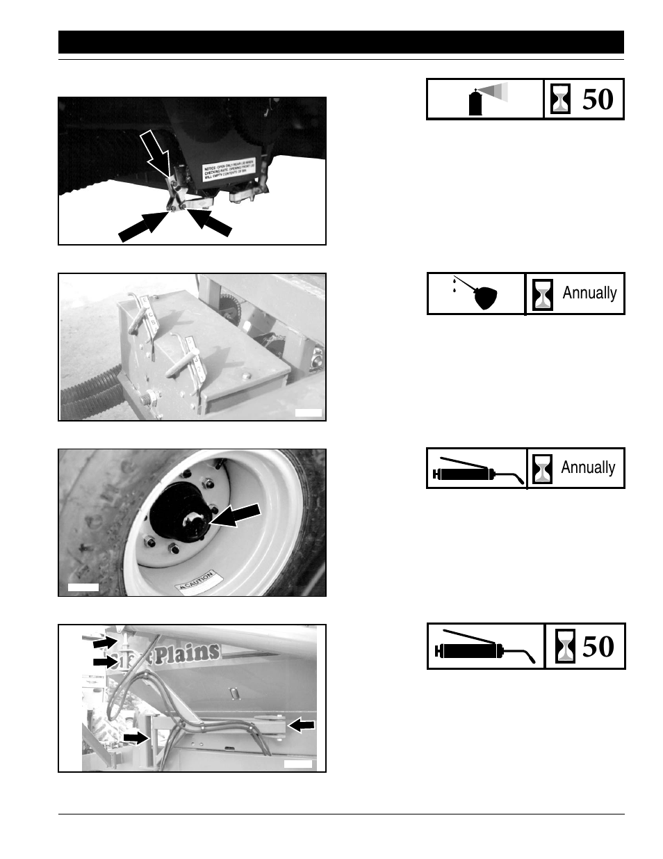 Annually | Great Plains ADC1150 Operator Manual User Manual | Page 51 / 57