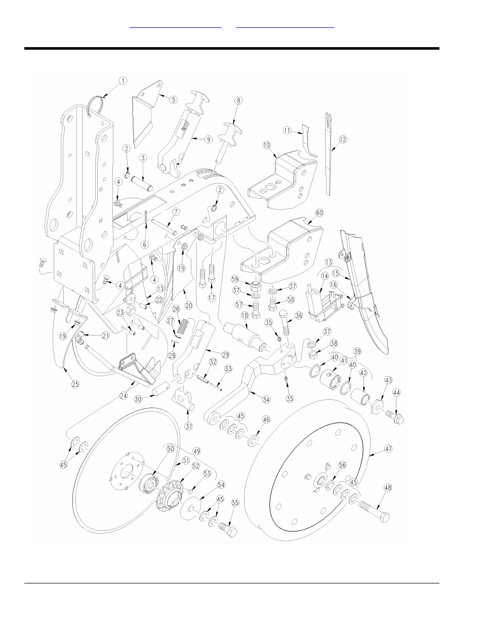 Opener body, Table of contents part number index opener body | Great Plains 3P4025AH Parts Manual User Manual | Page 48 / 102