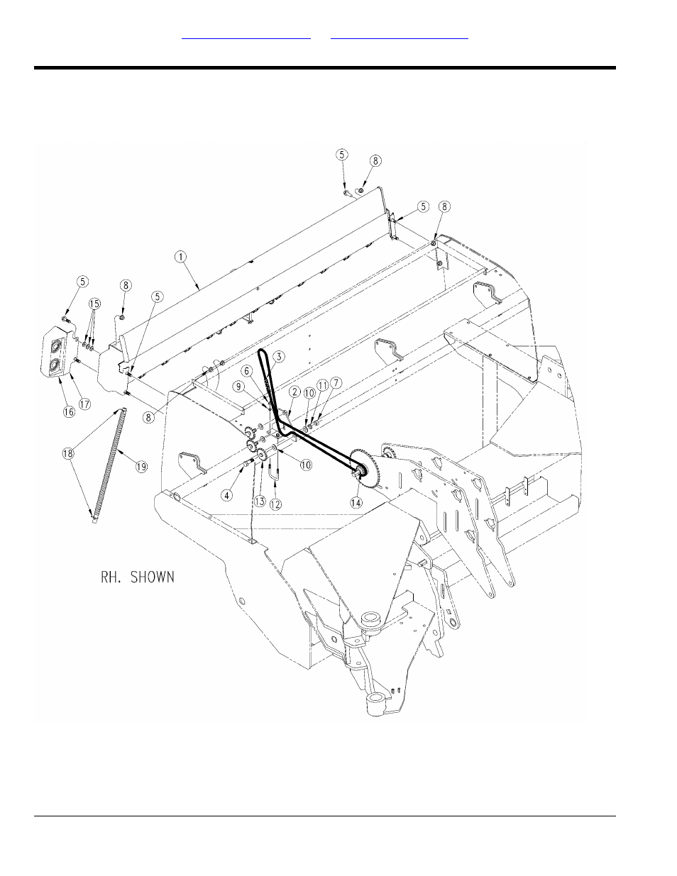 Small seeds box components (center section) | Great Plains 3N-3020P Parts Manual User Manual | Page 162 / 186