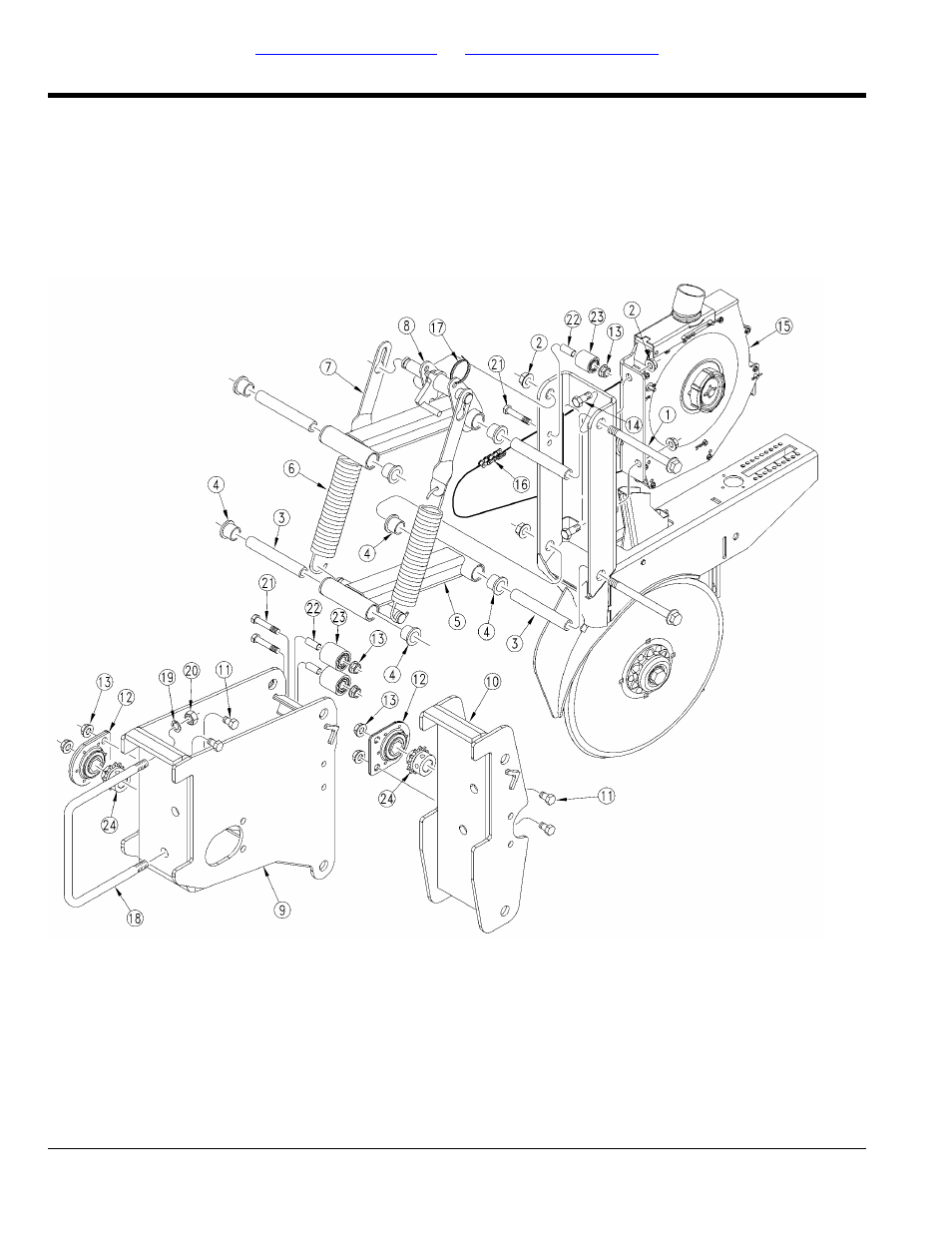 10 series opener arms & mounts (s/n 1069aa+) | Great Plains 3N-3020P Parts Manual User Manual | Page 54 / 186