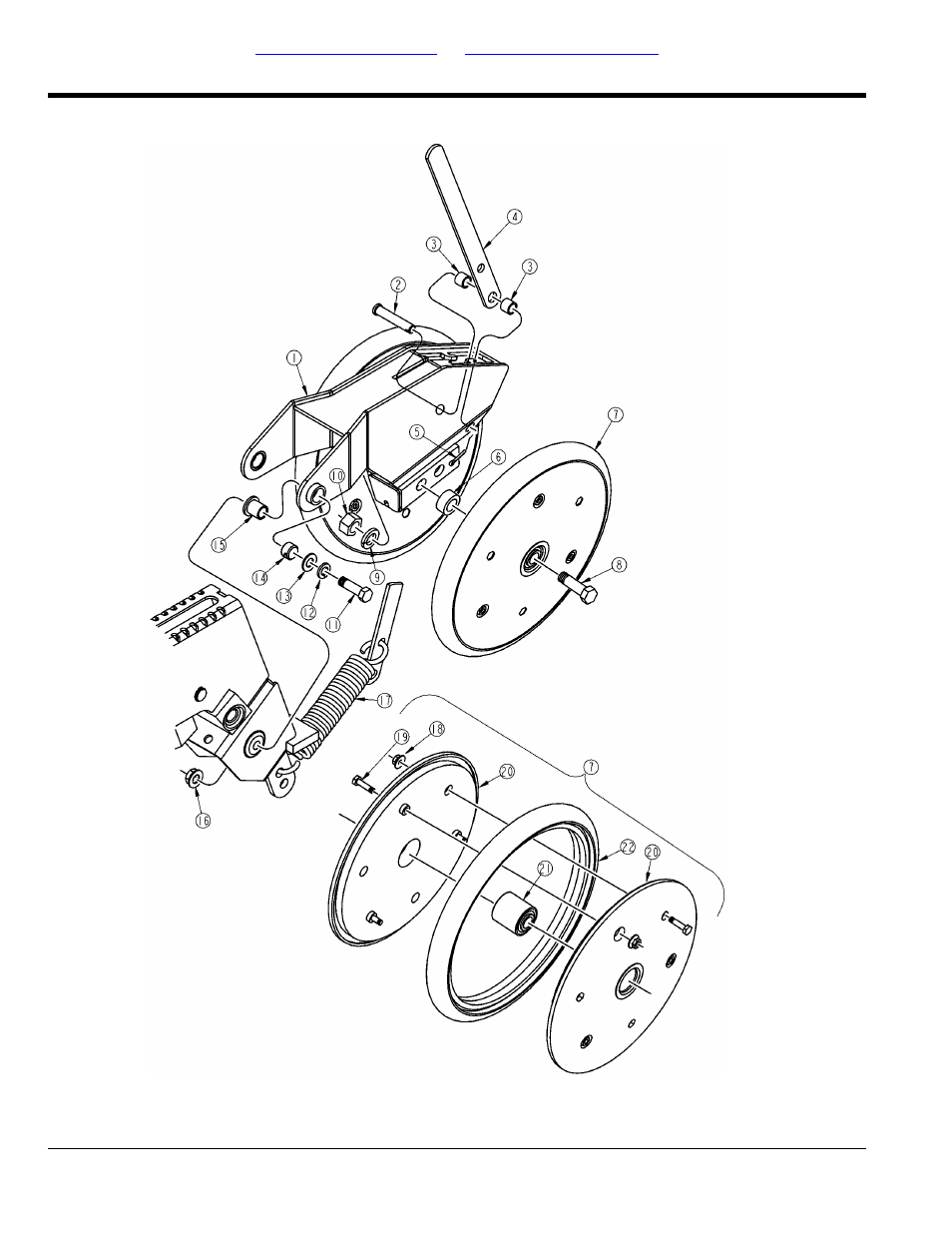 1" x 12" double "v" press wheel short | Great Plains 3N-3020P Parts Manual User Manual | Page 94 / 186