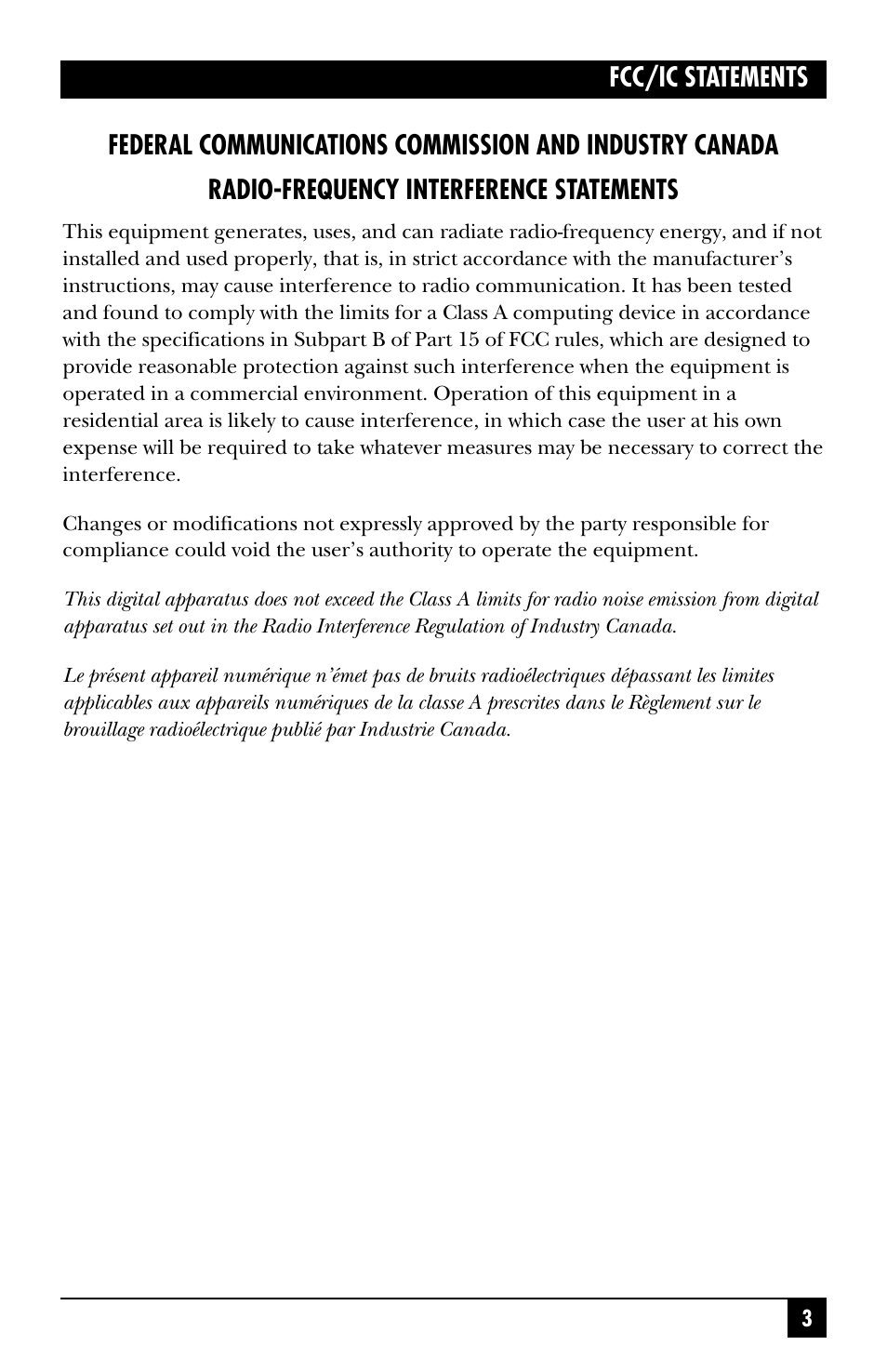 Black Box ACS251A User Manual | Page 4 / 28