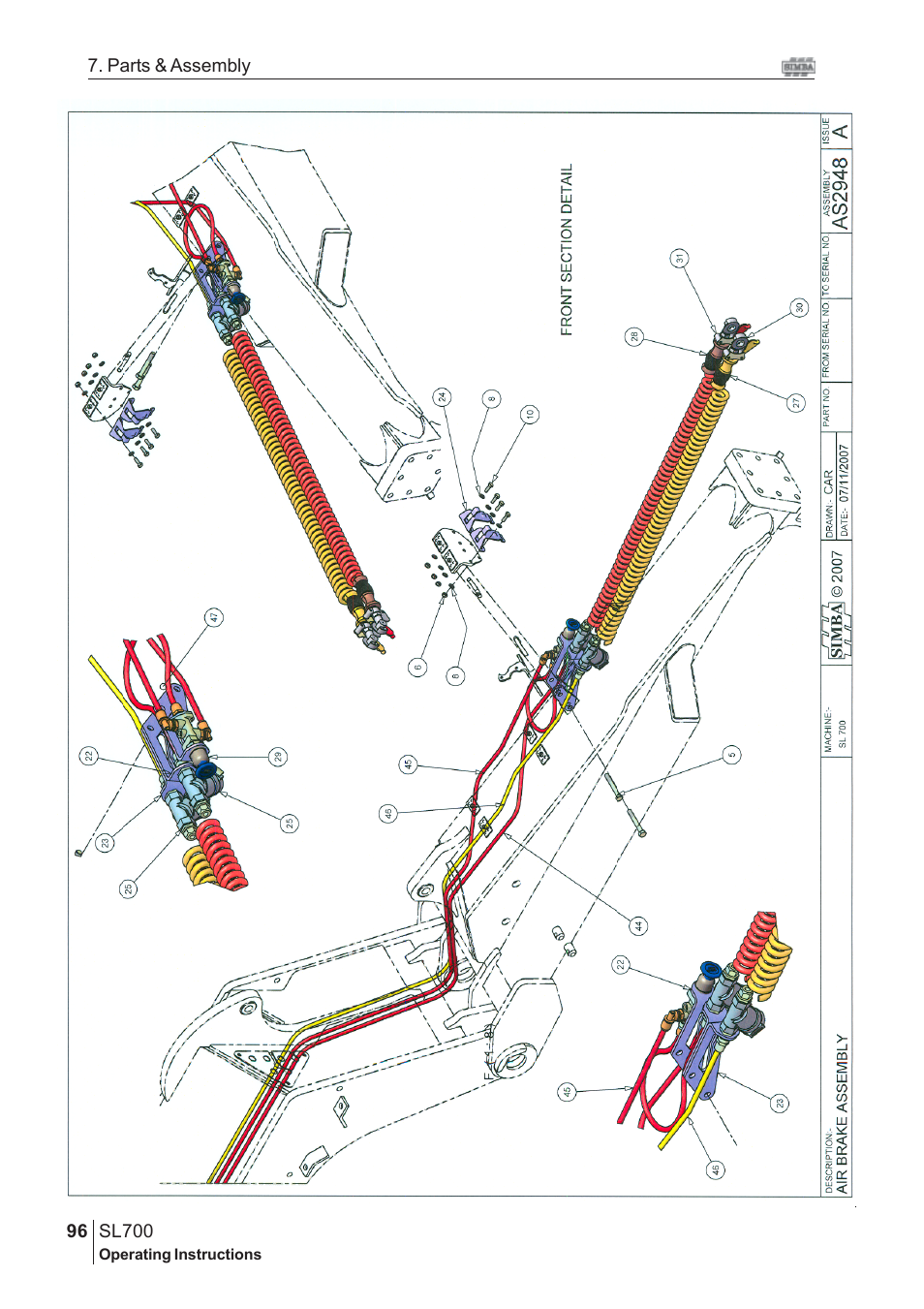 Great Plains SL700 Assembly 2009 Instructions User Manual | Page 60 / 114