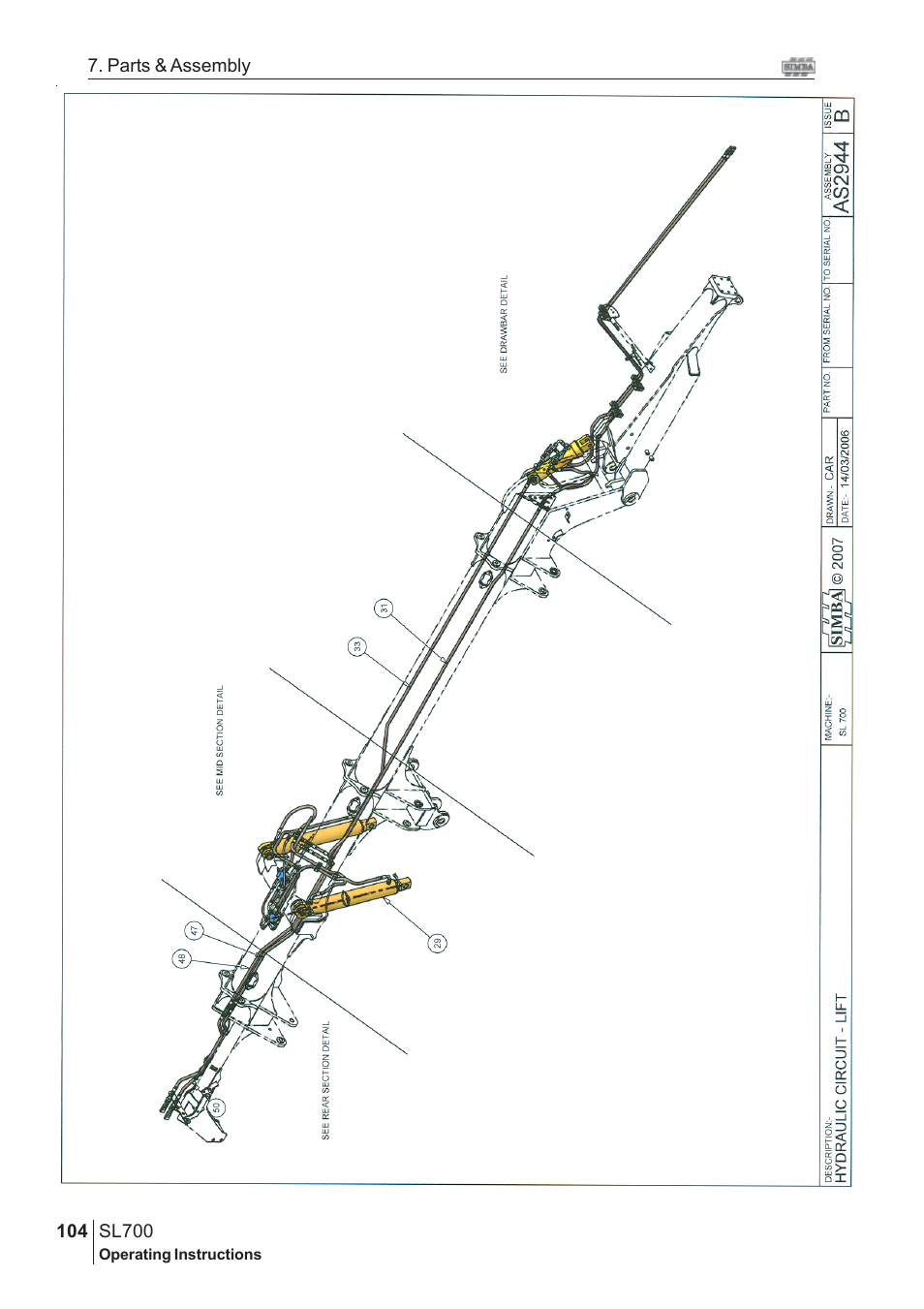 Great Plains SL700 Assembly 2009 Instructions User Manual | Page 68 / 114