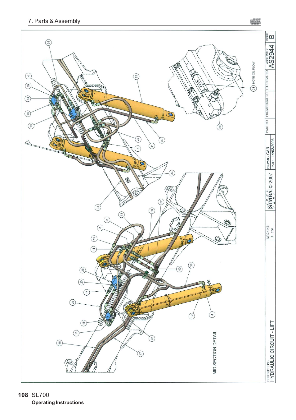 Great Plains SL700 Assembly 2009 Instructions User Manual | Page 72 / 114