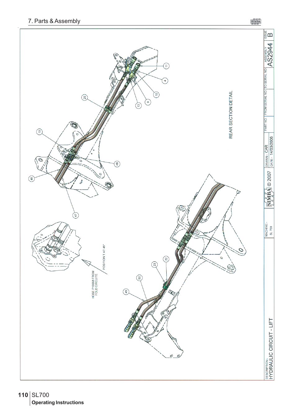 Great Plains SL700 Assembly 2009 Instructions User Manual | Page 74 / 114