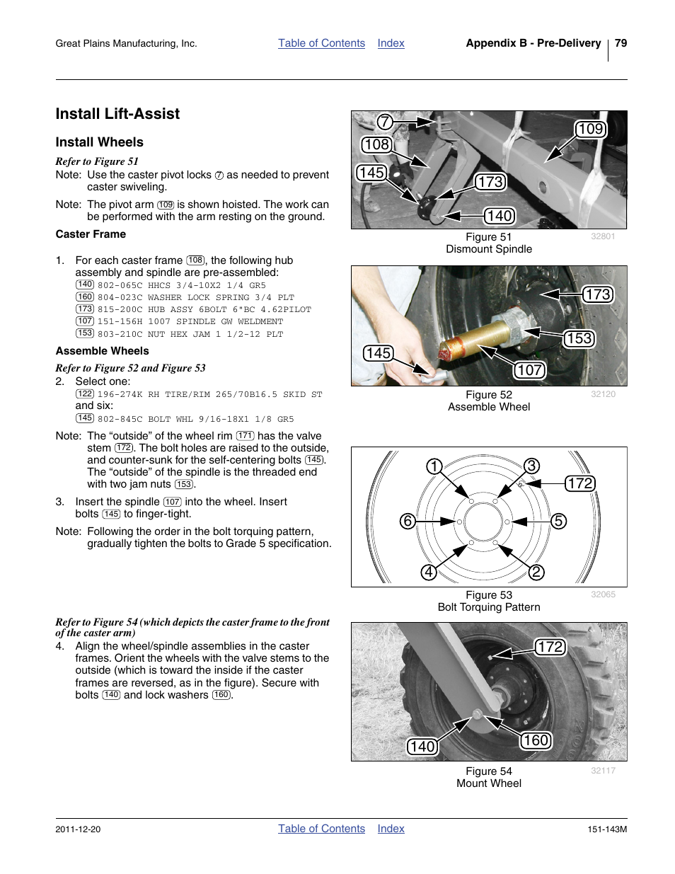 Install lift-assist, Install wheels, Caster frame | Assemble wheels | Great Plains 3P806NT Operator Manual User Manual | Page 83 / 102