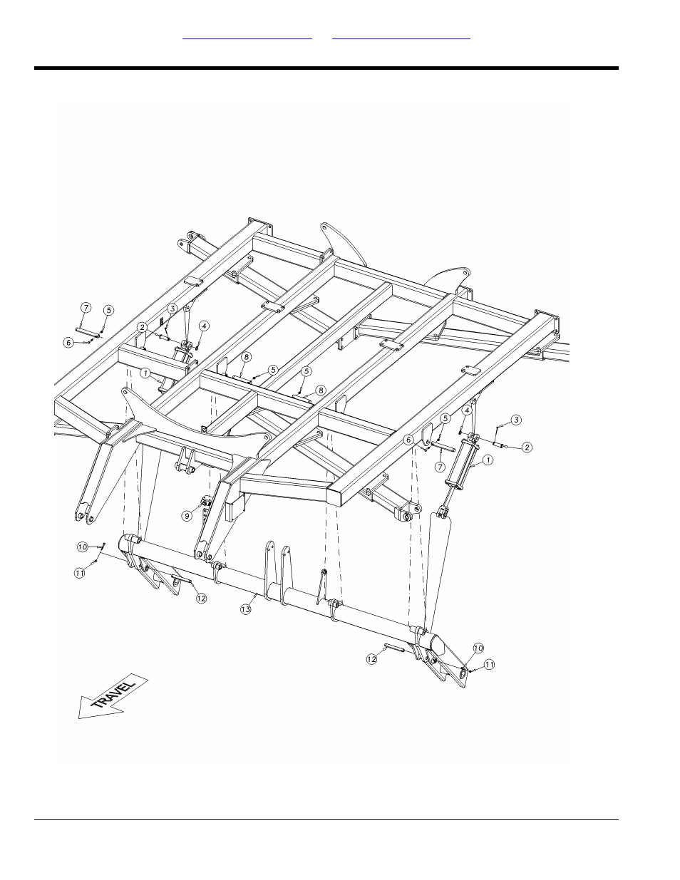 Center lift assembly: 7330, 7333 & 7336 | Great Plains 7336 DH Parts Manual User Manual | Page 12 / 96